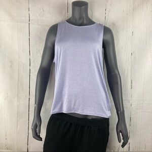 Pale purple racerback tank